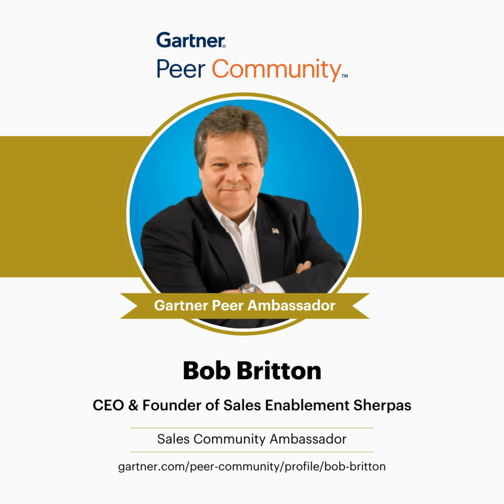 Gartner Peer Community Ambassador Badge